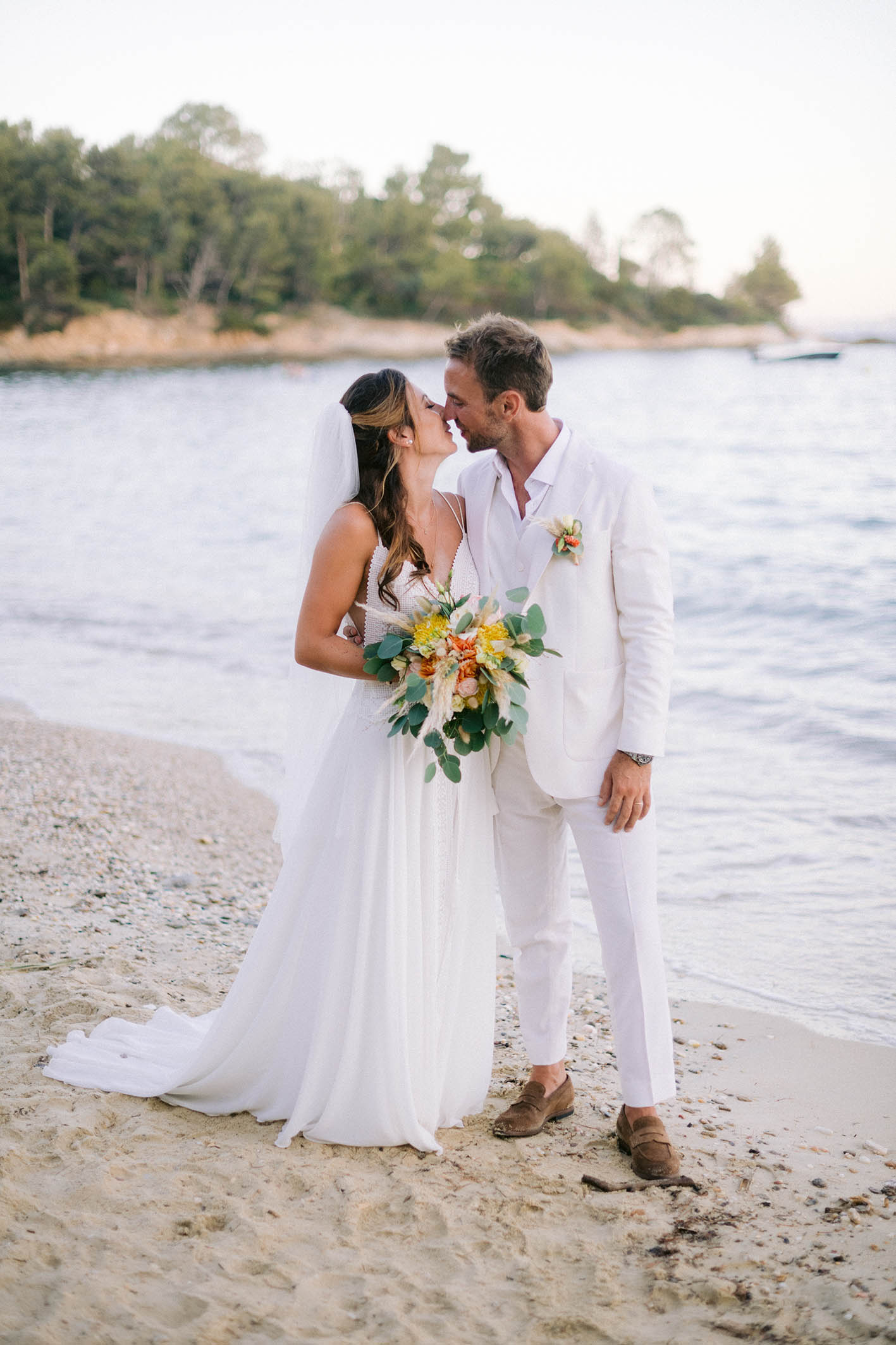 un boquet de mariage en felrus seichées